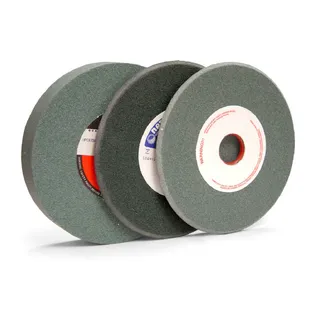 Premium Silicon Carbide Grinding Wheel 6" x 3/4" x 1" 80 Grit, Type 1
