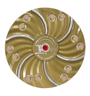 Hexplate™ 15" Plate with 12 Gold Diamond Pins
