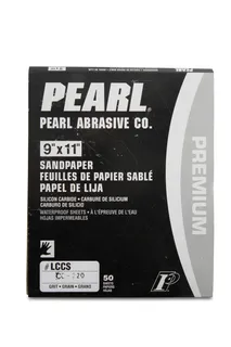 Premium Silicon Carbide Waterproof Sandpaper 9" x 11" Sheets C220