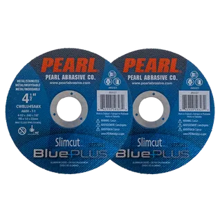 SlimCut™ Blue Plus Thin Cut-Off Wheel T-1 5" x .040" x 7/8 A60V CWBLU05ABX, Plastic Container of 25