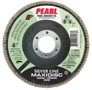 Silver Line™ Zirconia Maxidisc™ Flap Disc T-29 41/2X7/8 Z60 MX456Z9T