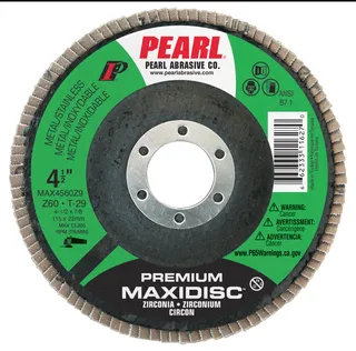 Premium Zirconia Maxidisc™ Flap Disc 4-1/2 x 7/8 Z60 T-29 MAX4560Z9