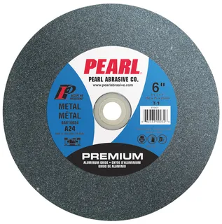 Premium Aluminum Oxide Bench Grinding Wheel 6 x 1 x 1 A24 BA610024