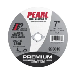 Premium SC Small Diameter Cut-Off Wheel 7 x 1/8 x DIA,5/8 C36R T-1 CM0710D