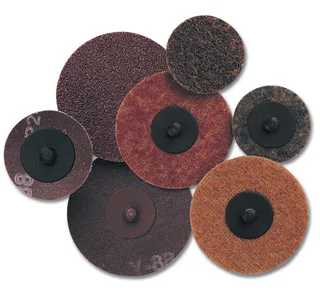 Quickmount™ Laminated Cloth Disc 2" AO A80/Yellow CD2080Q