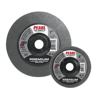Premium Surface Prep Wheel 4 x 5/8 SC Grey, Super Fine Grit NW4GSF