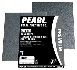 Premium Silicon Carbide Waterproof Sandpaper 9" x 11" Sheets C280