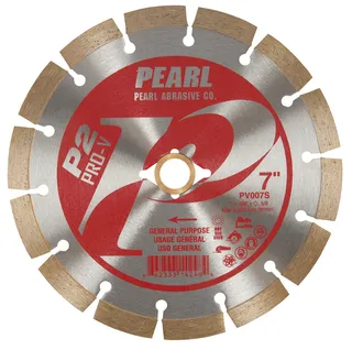 P2™ Pro-V™ Segmented Blade For Concrete and Masonry 7" x .080 x 20mm-5/8" Adapter