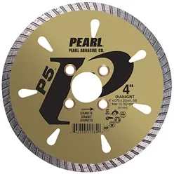 P5™ GRT Granite Series Turbo Blade 4" 20mm 5/8" 8mm