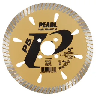 P5™ GRT Granite Series Turbo Blade 5" 20mm Arbor 4 Holes