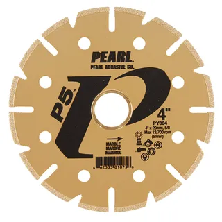 P5™ Electroplated Marble Blade 4" x 20mm Hole PY004
