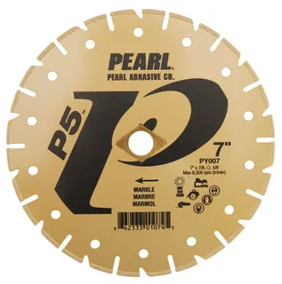 P5™ Electroplated Marble Blade 7" x Diamond Hole PY007