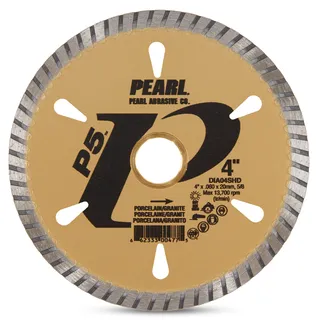 P5™ Turbo Rim Porcelain & Granite Blade 4" x 5/8, 20mm