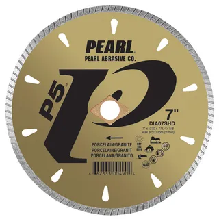 P5™ Turbo Rim Porcelain & Granite Blade 8", 5/8"- DKO