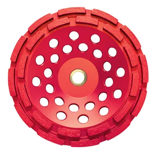 P2™ Pro-V™ Concrete & Masonry Cup Wheel Double Row 7" X 5/8"-11