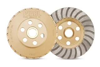 P5™ General Purpose Turbo Cup Wheel 4" Fine, 7/8"-5/8"