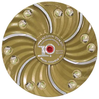 Hexplate™ 15" Plate with SuperClutch™ 15 inch plate with Clutch and 12 #3 Carbide Chips