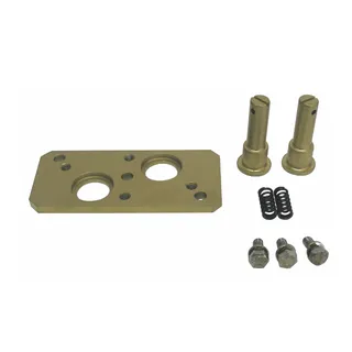 Hexpin™ Diamond Segmented Pad Holder with Hardware HEX4HLDR
