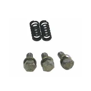 Hexpin™ Diamond Segmented Pad Hardware, 2 Springs, 3 Screws HEX4HRDW