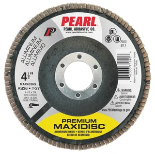 Premium Maxidisc™ For Aluminum 4-1/2 x 7/8 A36 T-27 MAX4536S