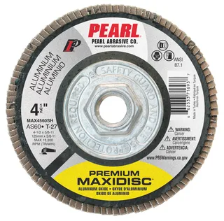 Premium Maxidisc™ For Aluminum  4-1/2 x 5/8-11 A60 T-27 MAX4560SH