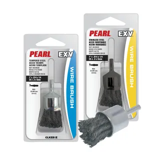 EXV™ Knot End Brush 1 x .014 x 1/4 Shank, Stainless Steel CLKEB1ES