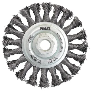 Premium Knot Wheel Regular Twist 4 1/2" x .020 x 5/8"-11 CLWBK4558TP
