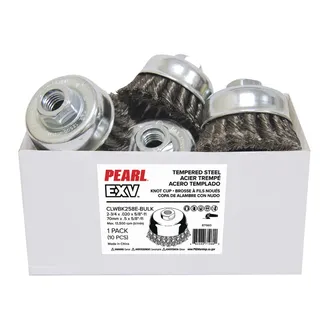 EXV™ Knot Cup Wire Brush 4 x .020 x 5/8-11, Pack of 10 CLWBK458E-BULK