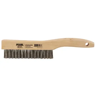 EXV™ Shoe Handle Wire SB Scratch Brush 4 x 16 Stainless Steel SCB416ES