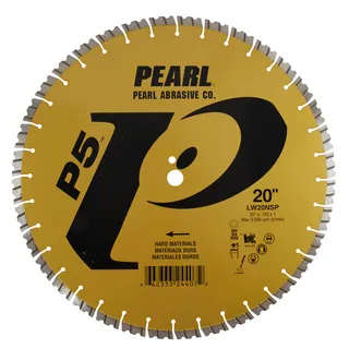 P5™ Hard Materials Segmented Blade 20" x 1" Arbor