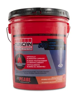 Tuscan Leveling System Bucket of 500 Straps