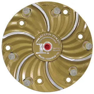 Hexplate™ 15" Plate with 6 Diamond EZ Pads HEX1706EZ