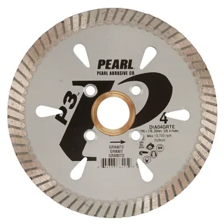 P3™ Granite Turbo Blade 4" 5/8"-20mm-7/8" 4 Holes