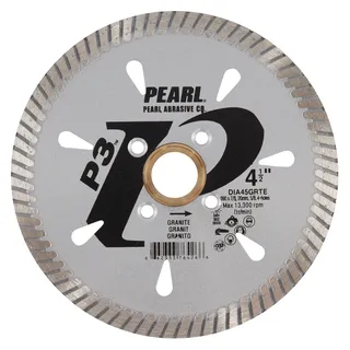 P3™ Granite Turbo Blade 4 1/2" 5/8"-20mm-7/8" 4 Holes