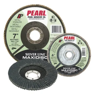 Silver Line™ Zirconia Maxidisc™ Flap Disc T-27 6 x 5/8-11 Z60 MX660ZTH