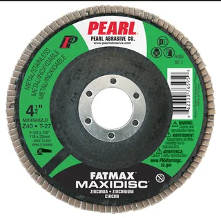 Fatmax™ Zirconia Maxidisc™ Flap Disc 4-1/2 x 7/8 Z40 T-27 MAX4540ZJ7