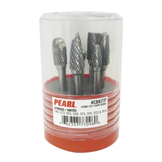 Premium Double Cut Carbide Bur Kit 8 Pieces
