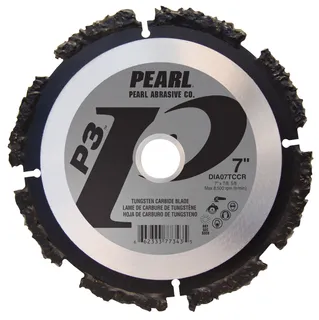 P3™ Random Tungsten carbide cutting blade 7" 5/8",7/8" DIA07TCCR