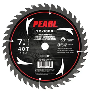 Carbide Tooth Wood Blade 7-1/4" 40T 5/8" DM