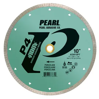 P4™ Porcelain Reactor Blade With ADM™ 10",  5/8"-1” Arbor ADM10PT