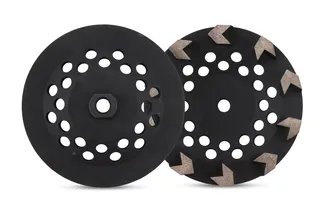 V-Arrow Cup Wheel 7" 5/8"-11