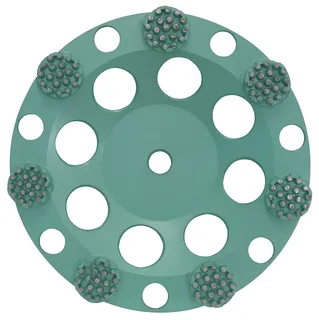 P4™ Button Cup Wheel 7" 5/8"-11 PB07G