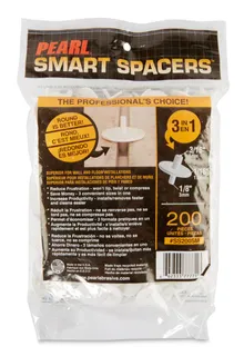 Smart Spacers Small White 1/16", 1/8" 3/16" 200 pieces