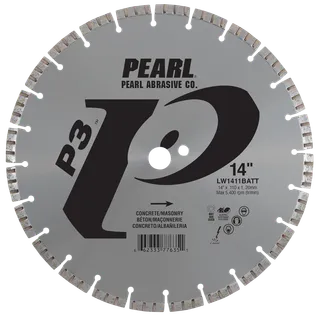 P3™ Segmented Turbo Rim Blade 14" x 110 x 1", 20mm