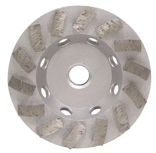P1 EXV™ Swirl Cup Wheel 4" 14 Segments 5/8"-11 EXV04CSH