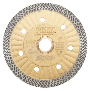 P5™ Thin Mesh Turbo Blade 4" 5/8"-20mm-7/8" Arbor