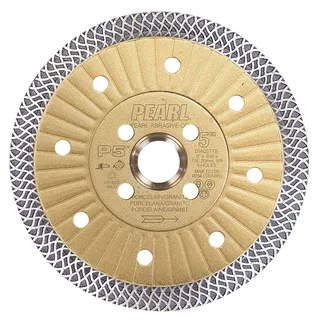P5™ Thin Mesh Turbo Blade 5" 5/8"-20mm-7/8" 4 Hole Arbor