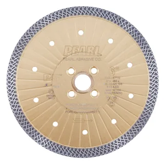 P5™ Thin Mesh Turbo Blade 6" 5/8"-20mm-7/8" 4 Hole Arbor