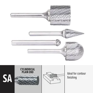 EXV™ Double Cut Bur SA-1, 1/4 x 5/8 x 1/4 CBSA1E