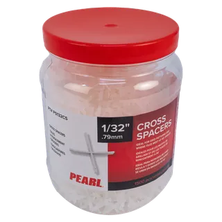 Cross Tile Spacers PS132CS 1/32", Bucket of 1500